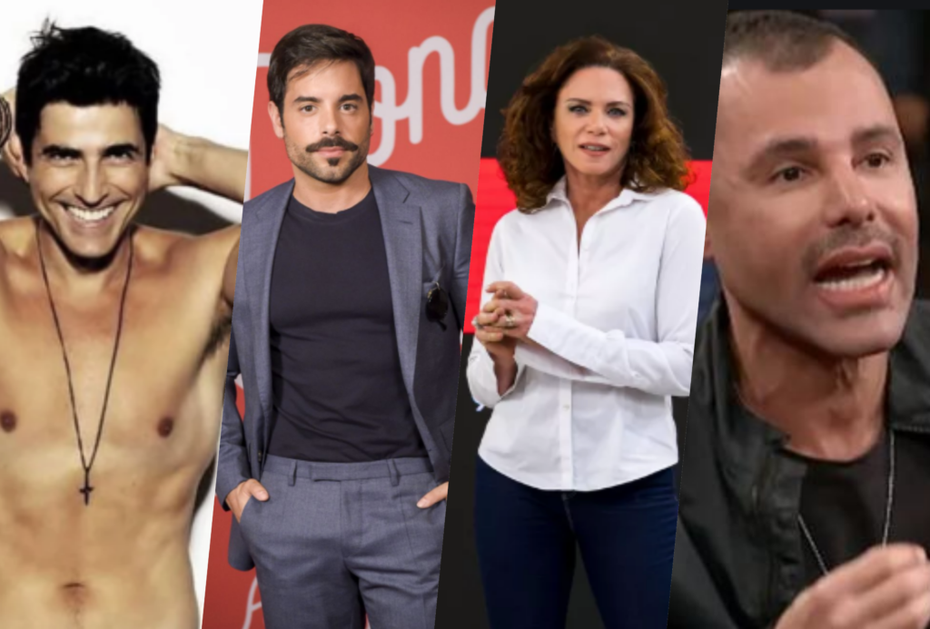 Famosos como Reynaldo Gianecchini, Pedro Carvalho, Leilane e Rodrigo Santana foram alguns que saíram do armário em 2019 (Foto reprodução)