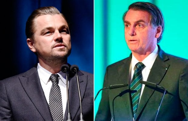 Leonardo DiCaprio responde Bolsonaro depois de acusações sobre os incêndios na Amazônia (Foto: Reprodução)