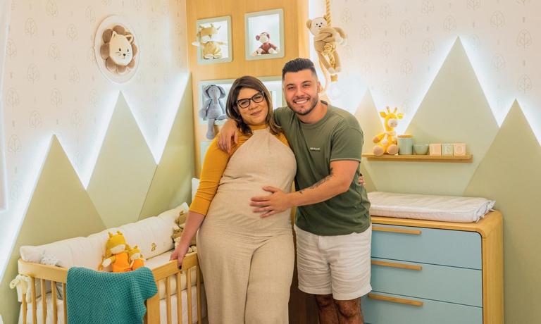 Quartinho do bebê de Marília Mendonça e Murilo Huff (Foto: Divulgação/ Grão de Gente)