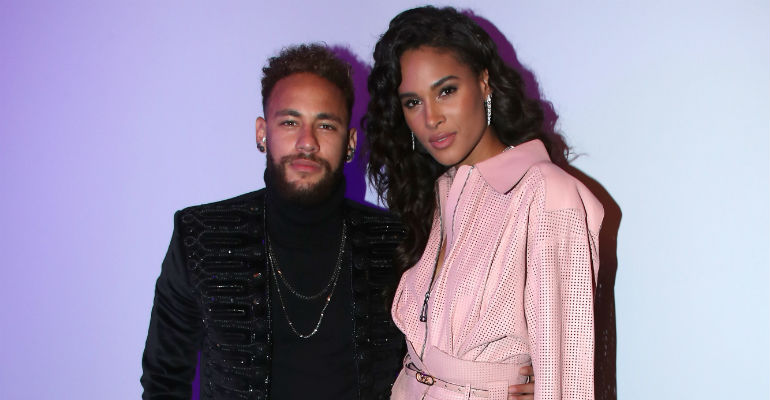 Neymar Jr e Cindy Bruna (Crédito: Getty Images)