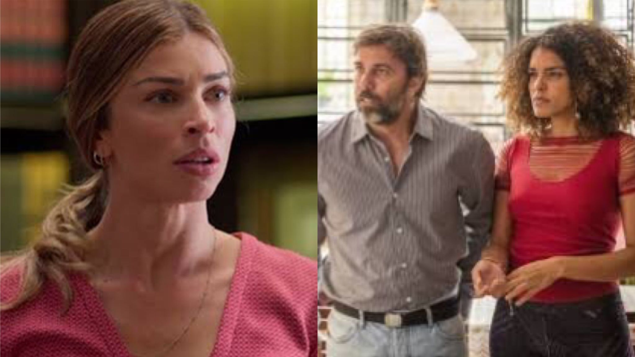 Em Bom Sucesso da Globo, Paloma será atacada por Rosemary, a atual mulher de Elias (Montagem: TV Foco)