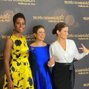 Renata Vasconcellos concorreu ao lado de Sandra Annenberg e Maju Coutinho (Foto: Reprodução/Instagram)