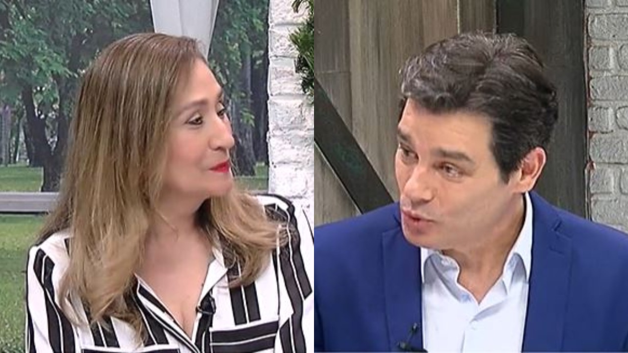 Sonia Abrão e Celso Portiolli (Foto: Reprodução/RedeTV!/Montagem TV Foco)