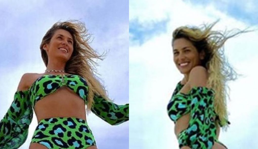 Lívia Andrade está aproveitando bastante as férias em Jericoacoara, no Ceará (Foto: Montagem/TV Foco)