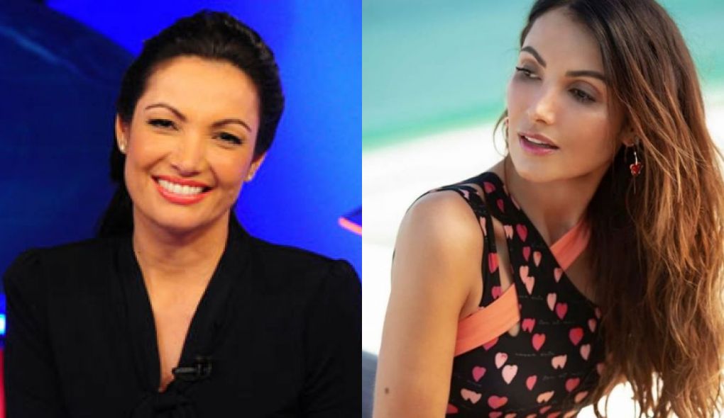 Patricia Poeta antes e depois (Foto: Montagem/TV Foco)