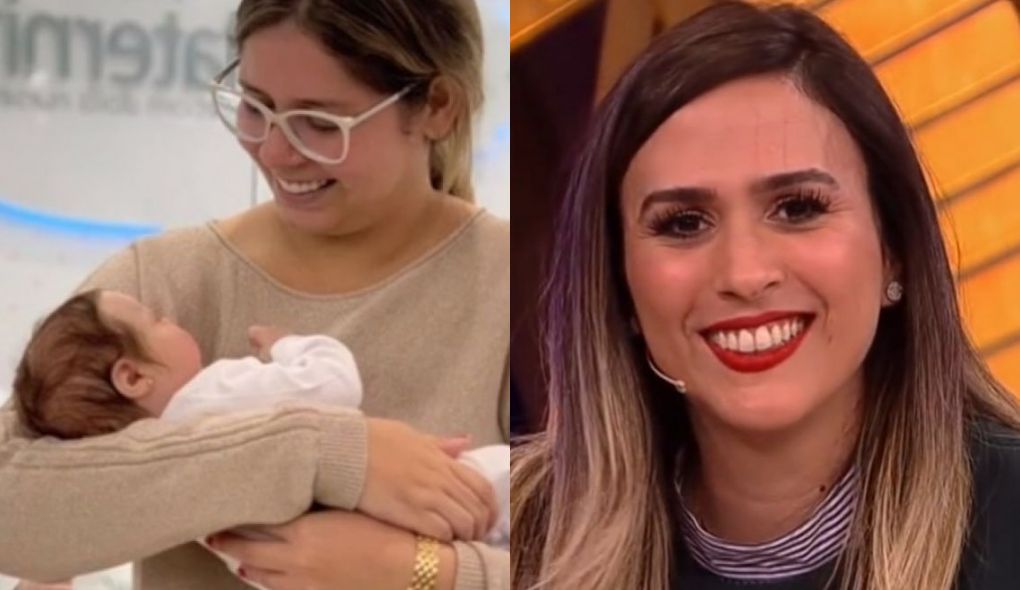 Marília Mendonça pediu ajuda de Tatá Werneck para conseguir colocar o filho recém-nascido para dormir (Foto: Montagem/TV Foco)