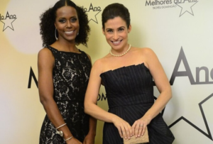 Maju Coutinho e Renata Vasconcellos (Foto: Renato Rocha Miranda/Globo)