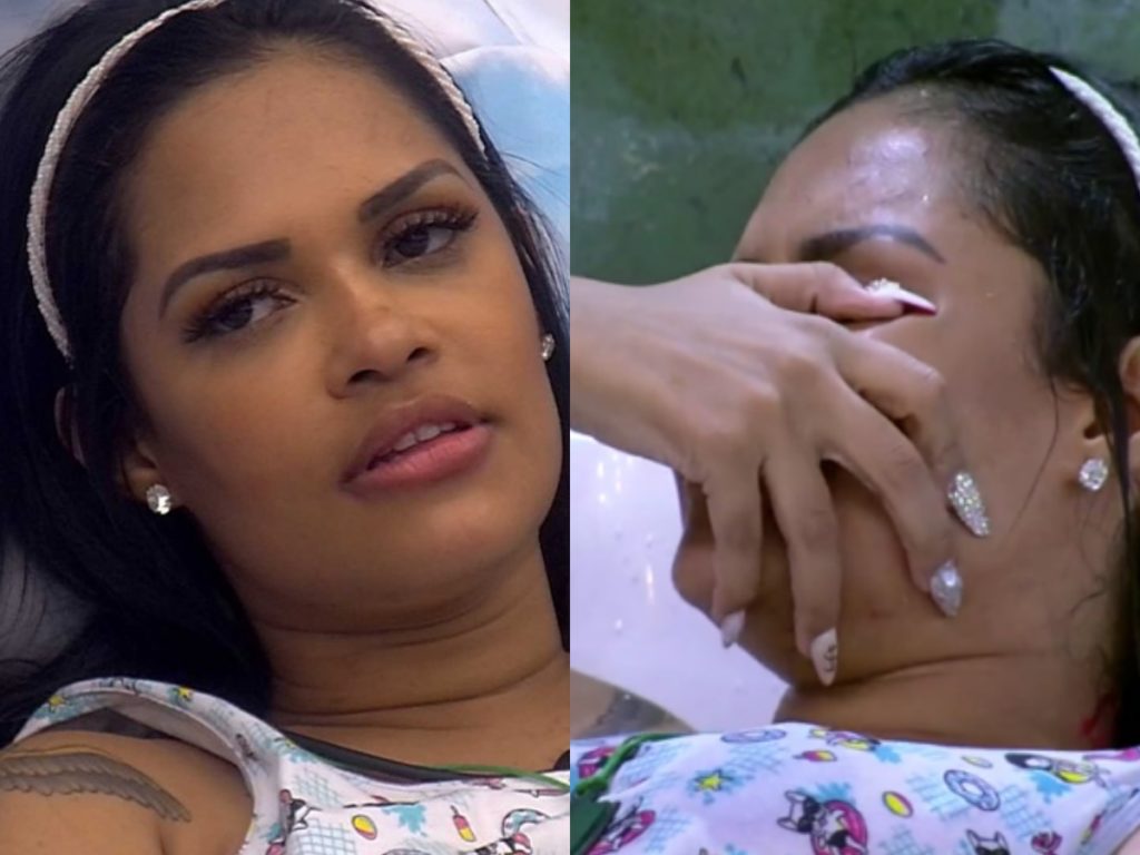 O famoso reality show da Globo, Big Brother Brasil ou BBB 20, como é mais conhecido, mal começou e Flayslane já sente saudades de casa (foto: Montagem TV Foco)