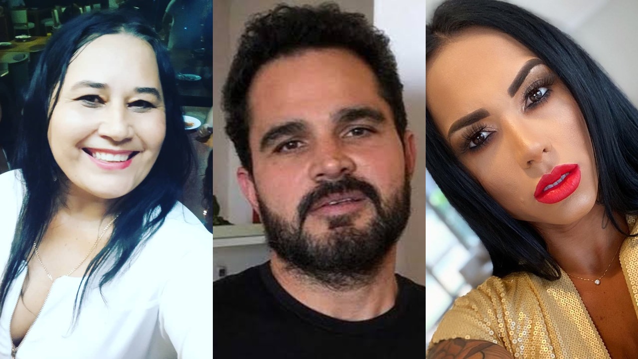 Cleo Loyola, Luciano Camargo e Kamila Simioni (Foto: Reprodução/Instagram/Montagem TV Foco)