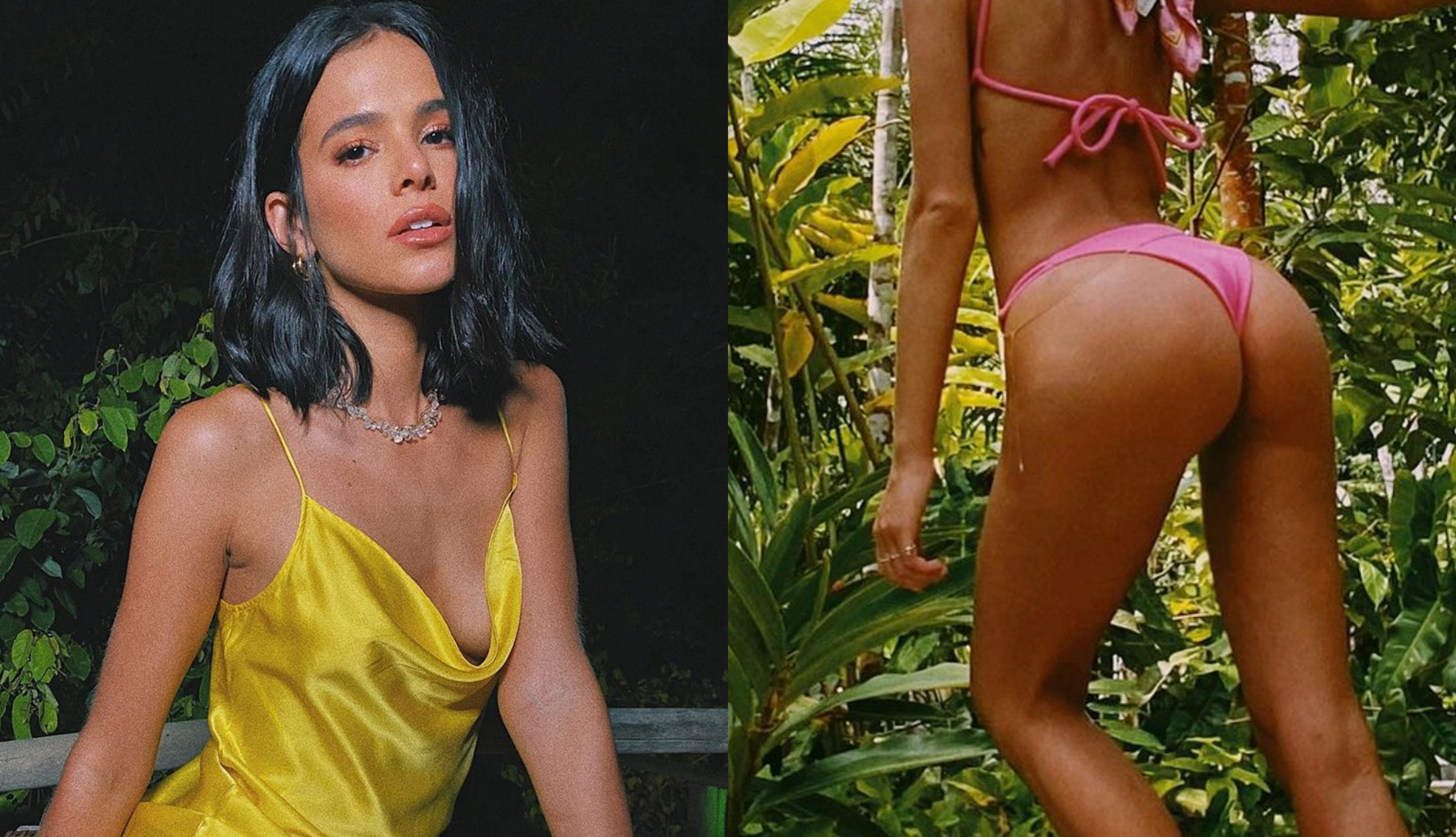 Bruna Marquezine perde completamente a vergonha, surge com maiô cavadíssimo  e empina bumbum - TV Foco