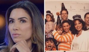 Patrícia Abravanel, filha de Silvio Santos, fez uma postagem rara em seu Instagram e revelou alguns momentos de virada de ano que passou com a sua família  - Montagem: TV foco