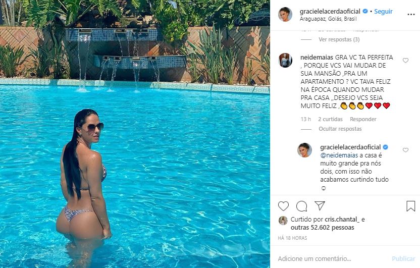 A famosa empresária e esposa de Zezé Di Camargo falou sobre mudança (Foto: Reprodução/Instagram)