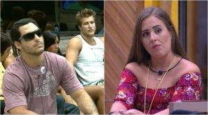 Felipe Cobra e Patrícia Leite estão entre os participantes mais rejeitados do BBB. (Foto: Montagem/Reprodução)