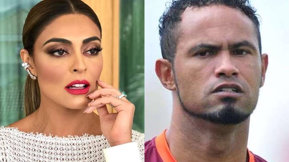 Juliana Paes faz campanha contra goleiro Bruno (Montagem: TV Foco)