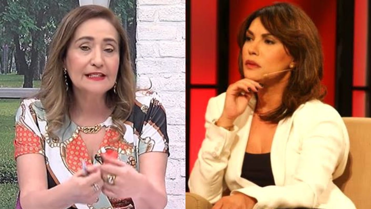 Sonia Abrão e Márcia Goldschmidt (Foto: Reprodução/RedeTV!/Montagem TV Foco)