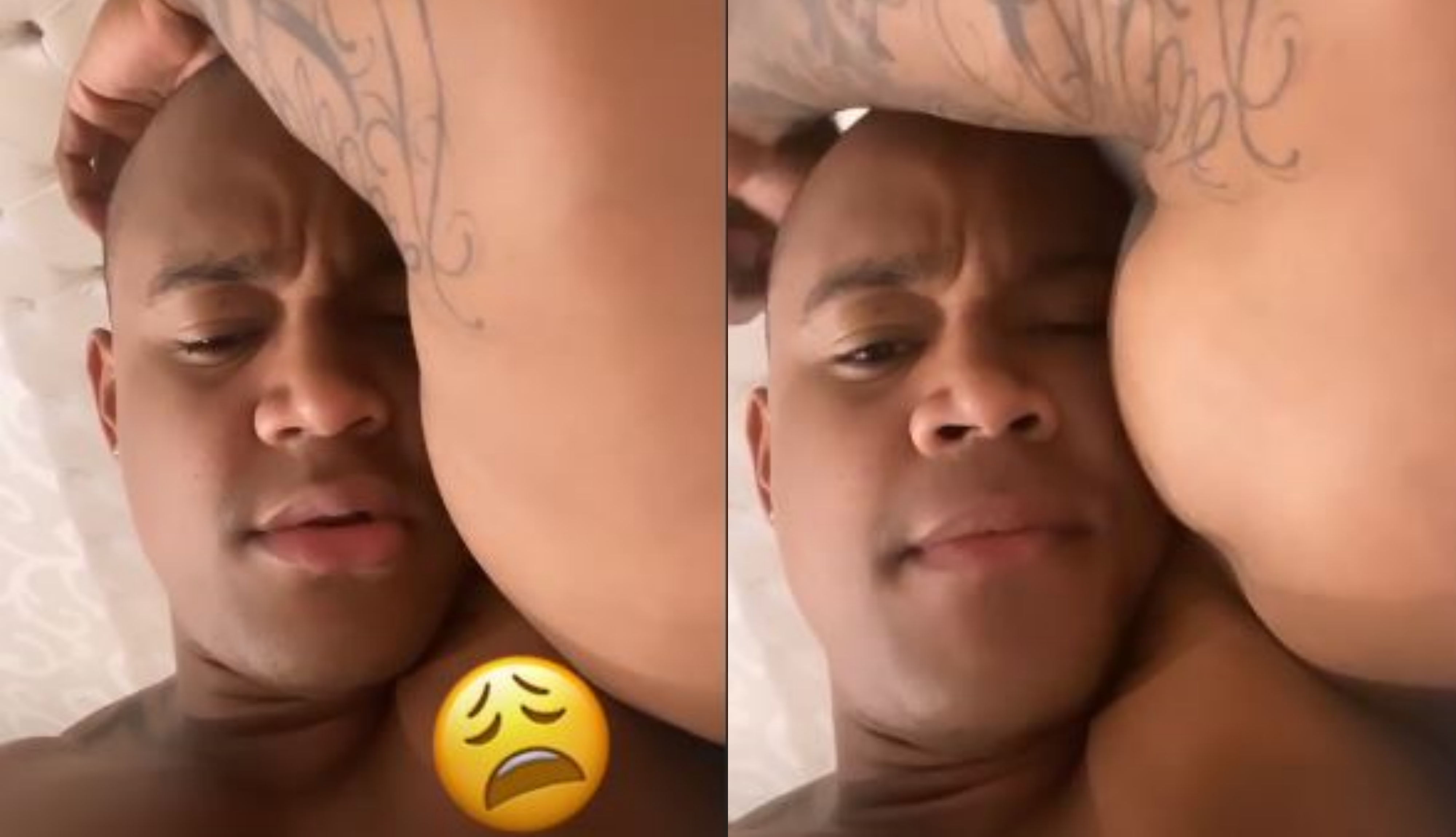 O famoso cantor de axé, Léo Santana deixou os seus fãs para lá de preocupados após aparecer completamente acabo em vídeo (Foto: Reprodução/Instagram)