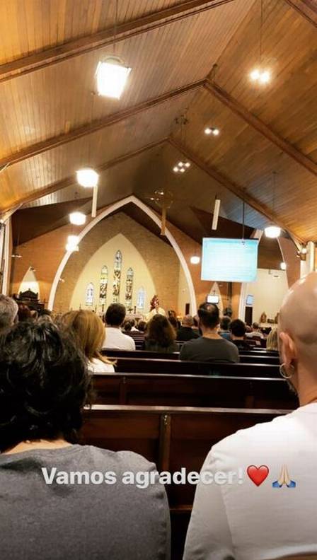 Maiara aproveitou o domingo para ir a igreja (Foto: Reprodução/Instagram)