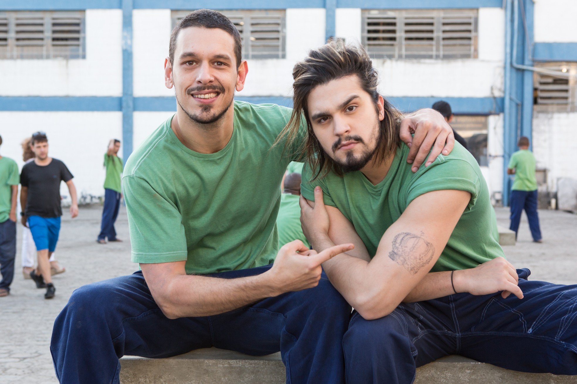 Mutante (Luan Santana) em Rock Story (Foto: Divulgação/TV Globo)