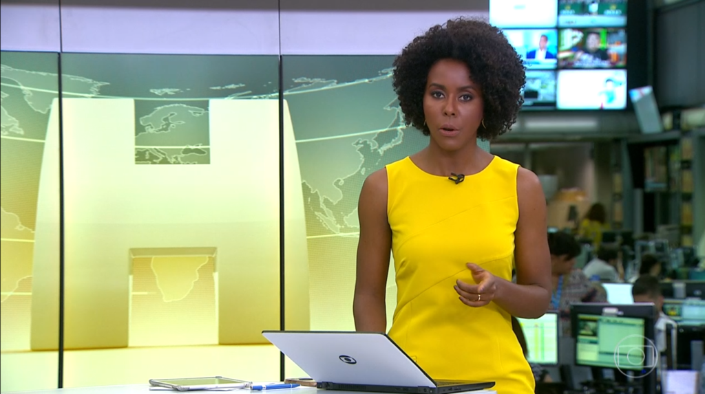 Maju Coutinho anunciou demissão ao vivo na Globo - Foto: Reprodução