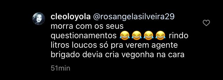 Cleo Loyola e Wesley Camargo se envolveram em barraco nas redes sociais (Foto: Reprodução/Instagram)