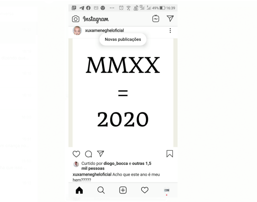 Xuxa faz publicação enigmática e seguidores apontam o retorno das parcerias com Globo e Marlene Mattor (Imagem: Instagram)