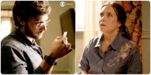 Thelma e Danilo em Amor de Mãe (Foto: Reprodução da Globo)