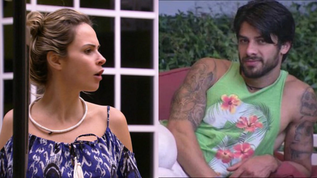 Ana Paula Renault e Renan no BBB16 (Foto: Reprodução)