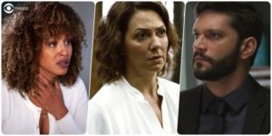 Gisele passa por apuros, Nana descobre assassinato e Diogo surta na reta final de Bom Sucesso (Foto: Montagem do TV Foco)