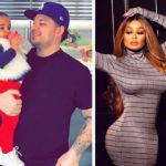 Rob Kardashian com a filha Dream no colo, fruto de seu relacionamento com a modelo e empresária Blac Chyna (Foto: Reprodução/Instagram)