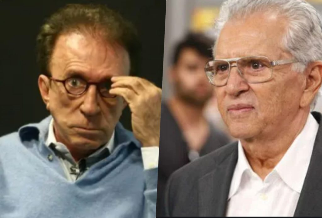 Moacyr Franco e Carlos Alberto de Nóbrega tiveram uma espécie de rompimento com o desligamento da Praça é Nossa do SBT 