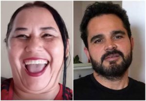 Cleo Loyola revelou que o cantor Luciano Camargo usava suas calcinhas (foto: reprodução)