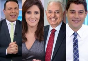 Reinaldo Gottino, Monalisa Perrone, William Waack e Evaristo Costa fazem parte do time da CNN Brasil (Reprodução)