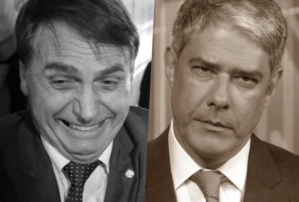 Bolsonaro aciona caça as bruxas em elenco de celebridades da Globo (Foto montagem: TV Foco)