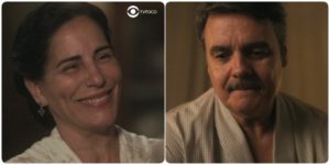 Lola cai de amores por Afonso em Éramos Seis (Foto: Montagem/TV Foco)