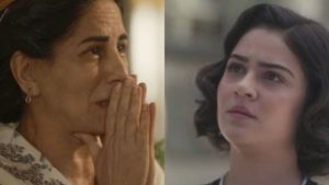 Isabel humilhará, sua mãe, Lola em em Éramos Seis da Globo (Montagem: TV Foco)