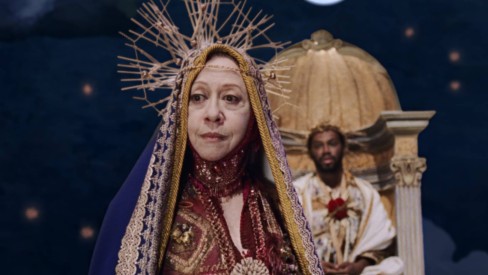 Fernanda Montenegro em cena da minissérie O Auto da Compadecida, que rendeu alto ibope (Foto: Divulgação/Globo)