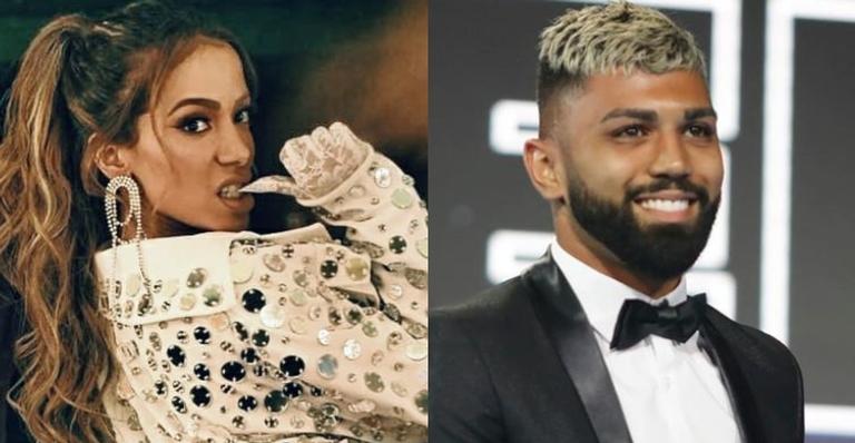 Anitta deu um fora em Gabigol (Foto: Reprodução/ Montagem)