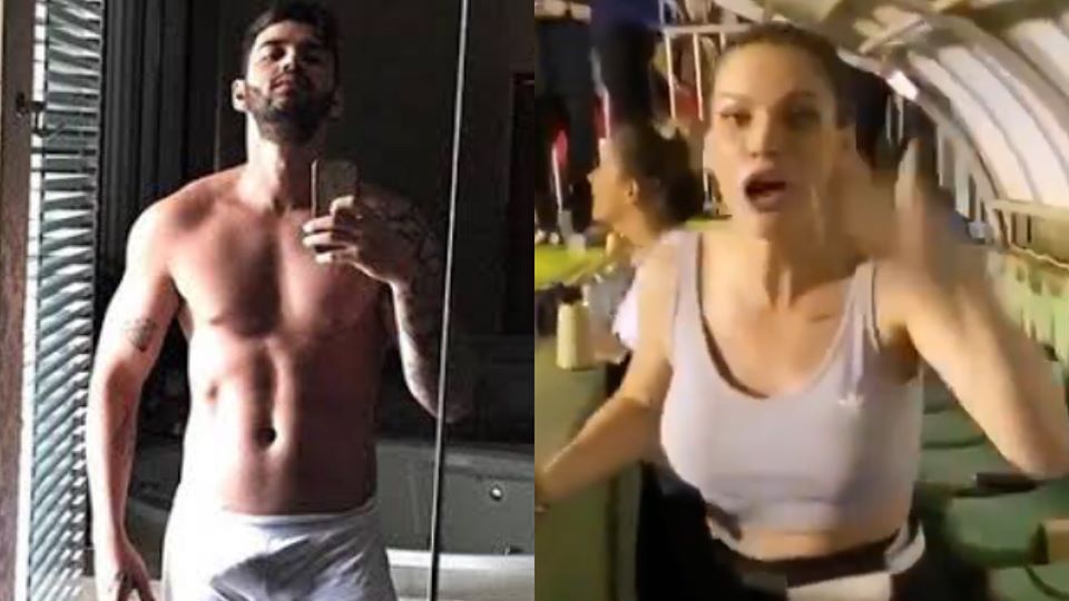 Gusttavo Lima leva bronca de Andressa Suita durante jogo beneficente (Montagem: TV Foco)