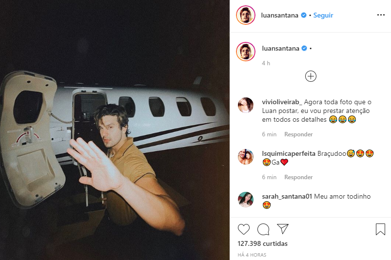 Luan Santana tem suas fotos comparadas com as de Shawn Mendes (Foto: Reprodução/ Instagram)