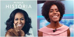 Maju Coutinho narra a biografia de Michelle Obama no Brasil (Reprodução)