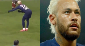 Imagem do post Neymar faz drible com o bumbum e rouba a cena: ‘Gênio’; veja o vídeo