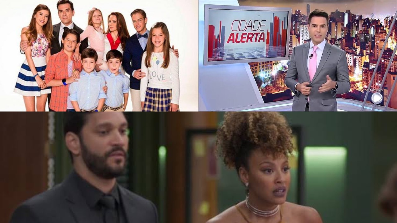 Meu Coração é Teu, Cidade Alerta e Bom Sucesso (Foto: Divulgação/SBT/Record/TV Globo/Montagem TV Foco) audiência