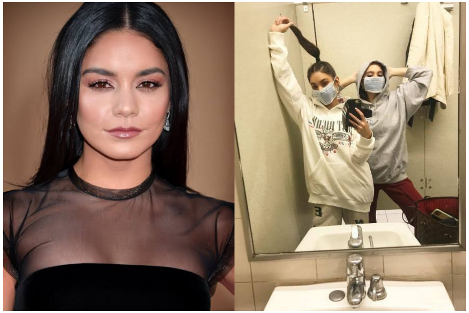 Vanessa Hudgens posa de máscara com irmã e afirma: "Não estamos com medo de nenhuma gripe" (Foto:Reprodução)