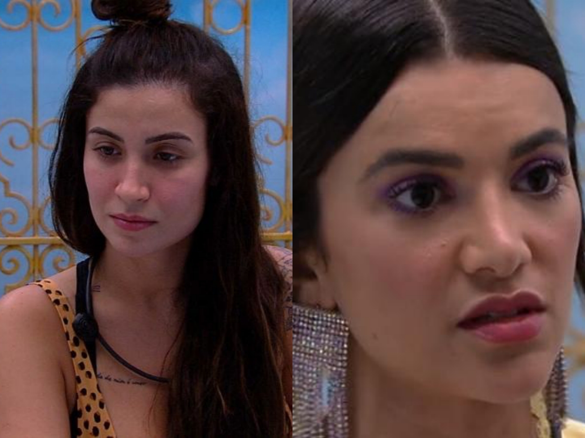 A famosa empresária, Bianca Andrade perdeu completamente a paciência com a cantora Manu Gavassi, no reality show da Globo, BBB 20 (Foto: Montagem TV Foco)