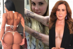 Imagem do post Pálpebras, “furico” e seios; veja os famosos como Gracyane Barbosa e Zilu que têm tatuagens estranhas em lugares bizarros