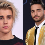 Justin Bieber e Maluma protagonizam ensaio fotográfico sensual apenas de cueca (Foto: Reprodução)