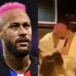 Neymar e Maraísa faz vistos aos beijos (Foto: Montagem TV Foco)