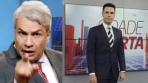 Sikêra Jr novamente foi destaque de audiência junto de Luiz Bacci (Foto: Divulgação/Record/Montagem TV Foco)