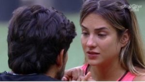 Guilherme se declara para Gabi no BBB20 (Foto: reprodução)