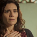 Leila (Arieta Corrêa) em Amor de Mãe. (Foto: Reprodução / Globo)